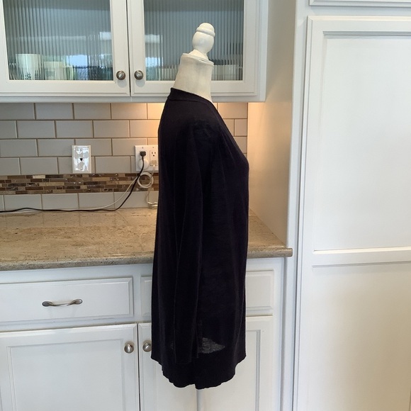 Ann Taylor Loft Blue Open Front Cardigan Size Medium - Picture 2 of 6